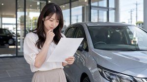車の購入時に税金の書類を確認