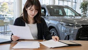 車の購入見積書と諸費用を確認